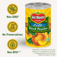 Del Monte Sliced Yellow Peaches in Extra Light Syrup, 15 oz Can, Pack of 12 Cans