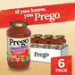 Prego Traditional Sensitive Recipe Low FODMAP Pasta Sauce, 23.75 Oz Jar (Case of 6)