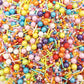 Edible Rainbow Sprinkles Candy Baking Edible Cake Decorations Cupcake Toppers 120G/ 4.2Oz