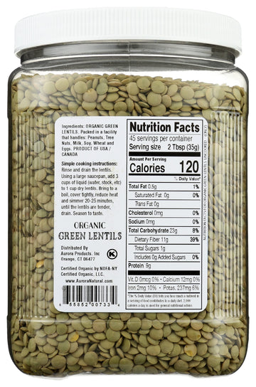 Og1 Aurora Lentils Green (6X56.00)
