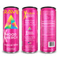 X Mood Energy RAVE Mood Energy Drink with Functional Mushrooms, Nootropics, 225mg Caffeine, 12 fl oz – 12 Pack, Tropical Bliss Flavor