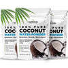 Earth Circle Organics Dried Coconut Water Powder - Hydration & Energy Supplement, Unsweetened, Vegan, Gluten Free, 8 Ounce (Pack of 3)