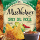 Miss Vickie's Spicy Dill Pickle Potato Chips, 1.375 oz Bags, Pack of 12 - Crunchy Snack by Shoppyway
