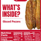 Fisher Snack Glazed Pecans, 24 Ounces, Made with Whole Mammoth Pecans, 100% Recyclable