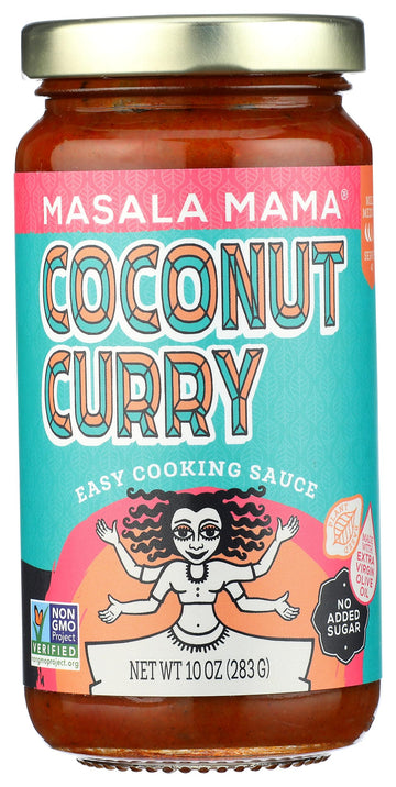 MASALA MAMA Coconut Curry Simmer Sauce, 10 OZ