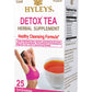 Hyleys Detox Tea For Cleanse - Black Tea - 25 Tea Bags (12 Pack)