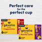 Gevalia Frothy 2-Step Mocha Latte Espresso K-Cup Coffee Pods & Froth Packets Kit (36 ct Pack, 6 Boxes of 6 Pods with Packets )