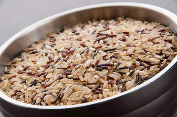 InHarvest Ruby Wild Raw Whole Grain Rice Blend, 25 Pound - 1 each.