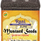 Rani Black Mustard Seeds Whole Spice (Kali Rai) 42oz (2.7lbs) 1.22kg Bulk PET Jar ~ All Natural | Gluten Friendly | Non-GMO | Ko