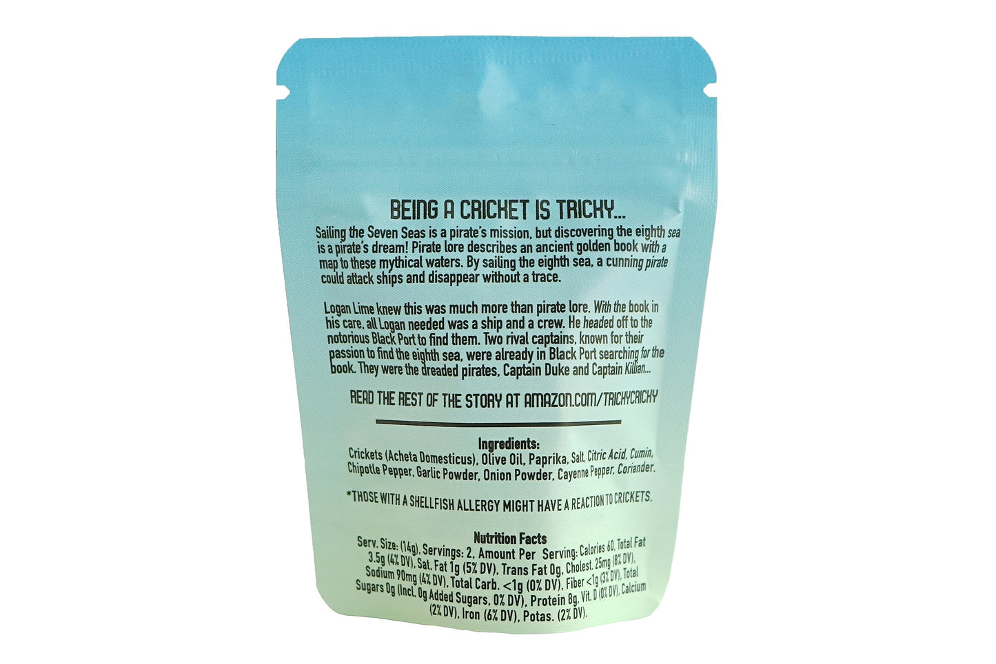 Tricky Cricky Variety Edible Flavored Cricket Snacks for Humans - USA Grown - Unique & Healthy Gourmet Snacks for Adults - High