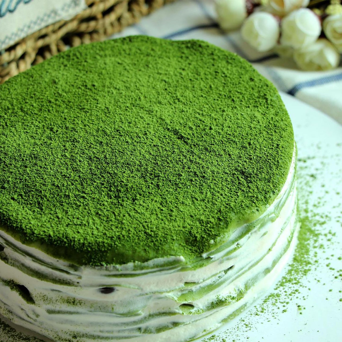 Philaeec Green Sanding Sugar Edible Sparkling Crystals For Baking Cake Decoration Cookie Ice Cream Cupcake Toppers Wedding Party