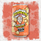 Warheads Sour Fruity Soda, Classic Flavors, 12 Fl Oz Cans, Pack of 12