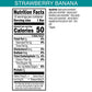 Pure Organic Layered Fruit Bars, Gluten Free, Vegan Fruit Snacks, Strawberry Banana (2 Boxes, 24 Bars)