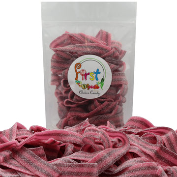 All Color Sour Gummy Belts (Raspberry Cherry, 2 Lb)