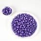 Kasvan Purple Pearl Sugar Sprinkles - Edible Candy Pearls 130G/4.58 Oz, Mix Size, Baking Cake Decorations, Ice Cream Toppings An