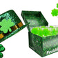 The Dreidel Company St. Patrick'S Day Green Shamrock Lollipops, Candy Suckers, Party Favor, Individually Wrapped (25-Pack)