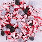 LEBERY Candy Eyeballs Edible Eyes Halloween Sprinkle Skull Dog Bones Sprinkles Candy Eyes Black Red Sprinkle Edible Eyeballs Sku