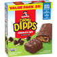 Quaker Chewy Dipps Chocolate Chip Bars, 24 Count, Individually Wrapped Snacks