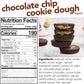 Nuts N More Chocolate Chip Cookie Dough Peanut Butter Spread - High Protein, Low Carb, Low Sugar, Gluten Free, Non-GMO, All-Natu
