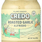 CREDO FOODS Roasted Garlic Alfredo  15 OZ
