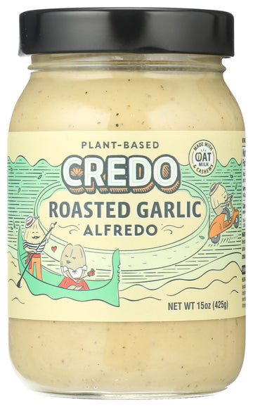 CREDO FOODS Roasted Garlic Alfredo  15 OZ