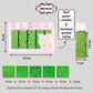 Confect Christmas Sprinkles For Cakes & Cupcakes - Party In Park Pea Green Sprinkles - Edible Celebration Mix With Dragees, Jimm