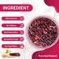 Tempoak Hibiscus Flowers Tea Bags - 60 Bags, Pure & Natural, Herbal, Caffeine-Free, Non-GMO, No Additives, No Sugar, Gluten-Free