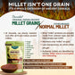 Danodia Foods Organic Proso Millet (2 Lbs | 950G | 33Oz) | Unpolished, Whole Grain, Gluten-Free, Hulled Superfood | Natural, Non-Gmo, Vegan, High Fiber & Protein | Fda Registered