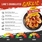 Lane'S Granulated Garlic, All-Natural Granulated Garlic Powder, Perfect For Sauces And Dry Rubs Garlic Seasoning, Made In Usa Ga