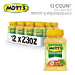 Motts No Sugar Added Applesauce, 23 Oz Jar (Pack Of 12), Good Source Of Vitamin C, No Artificial Flavors