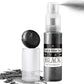 DecorRom Edible Glitter Spray - 3/4oz Luster Dust Shimmer Powder for Cake Decorating, Drinks, Icing - Black