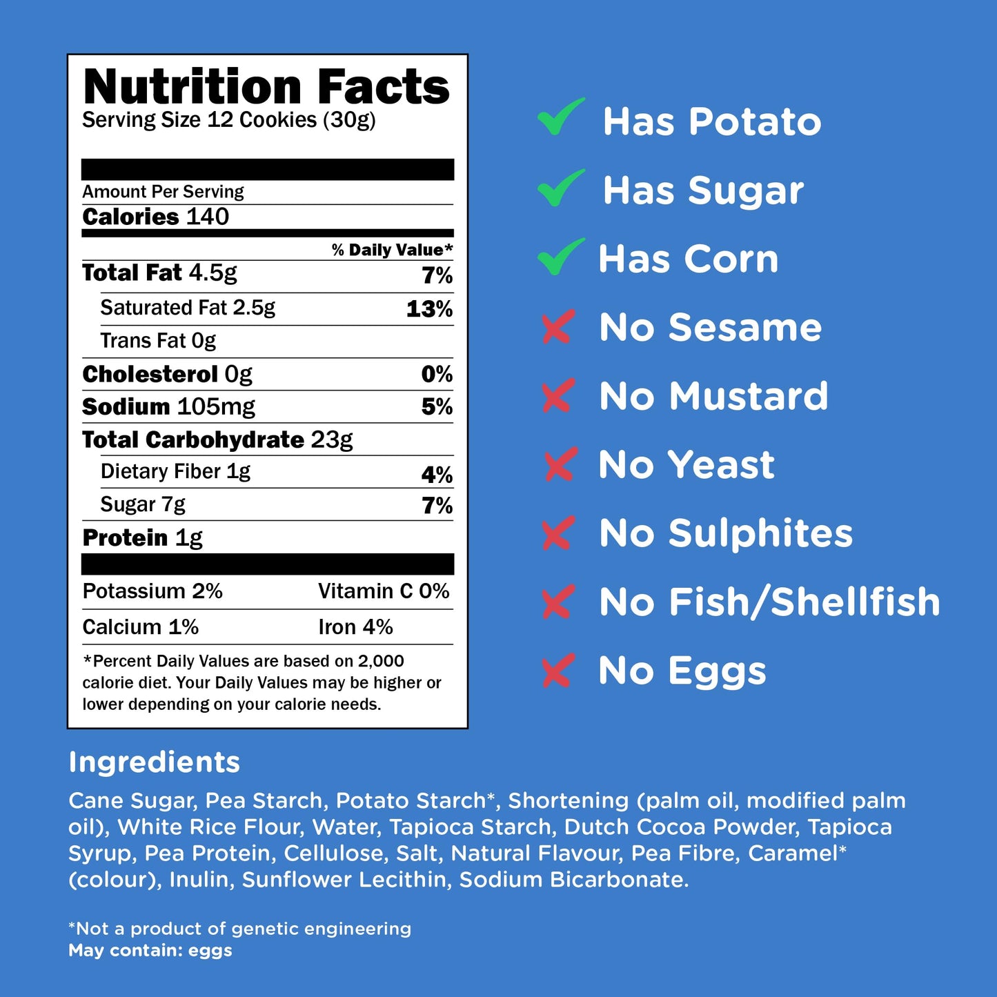 Kinnikinnick - KinniKritters Chocolate Animal Cookies - Gluten Free, Allergy Friendly Vegan Animal Crackers - 8 oz. Box - 6 pack