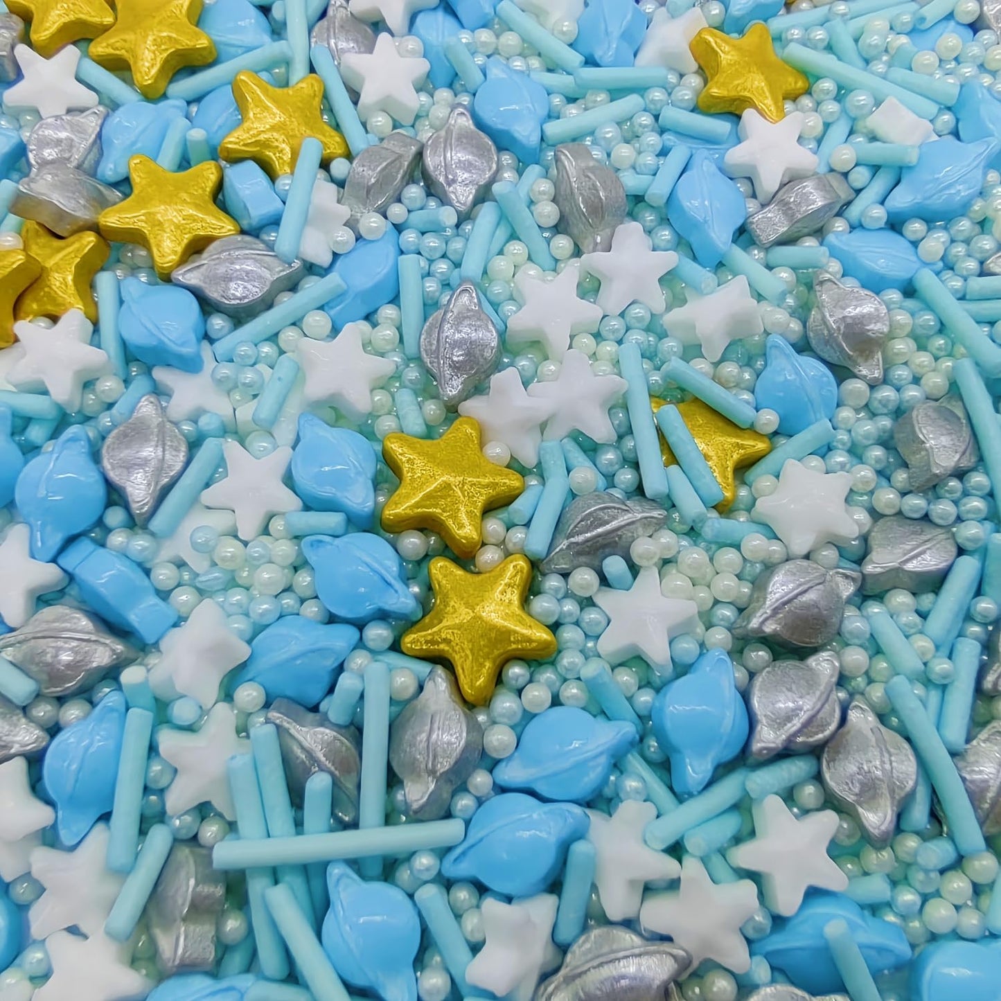 Aircrafts & Stars Sprinkles Edible Toppers Cake Decorating Mixed Size Cake Decorations Cupcake Toppers Cookie Decorating Perfect