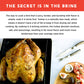 Fire & Flavor Sweet Heat Turkey Brine Kit - Seasonings for Roasting  Grilling  smoky aroma  and Frying Turkeys - Includes Brining Bag