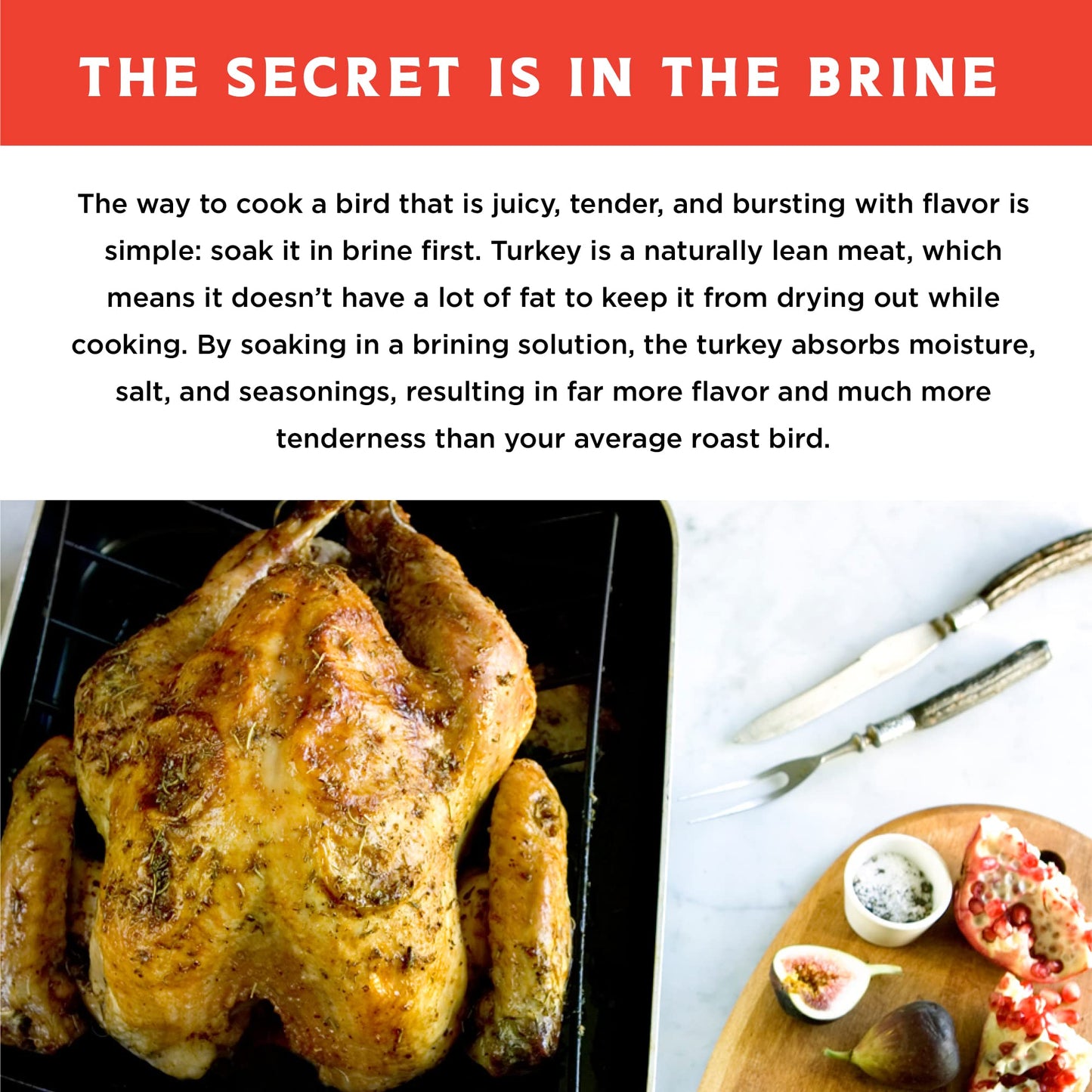 Fire & Flavor Sweet Heat Turkey Brine Kit - Seasonings for Roasting  Grilling  smoky aroma  and Frying Turkeys - Includes Brining Bag