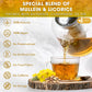 FRESHDRINKUS Premium Mullein Licorice Tea Bags, 100% Natural, Vegan, 55 Tea Bags