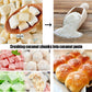 Dried Coconut Chunks Unsweetened Natural Coconut Crunchy Snacks Healthy Tropical Fruit Snack 9 OZ/255g In Resealable Bags No Art