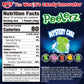 Amos Peelerz Mystery Cube Peelable Gummy Candy - 3D Peeling Candy - 8.47Oz Box With Approximately 10 Pouches - Made With Real Fr
