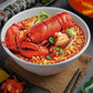 Paldo King Cup Lobster Noodle Soup,3.88-Ounce Cup (Pack of 16)
