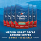 Seattles Best Coffee Decaf Portside Blend Ground Coffee, 12 Ounce Bags, Pack of 6