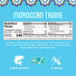 Freshé Canned Salmon Moroccan Tagine (10 Pack) - Mediterranean Style Atlantic Salmon In Olive Oil - Sustainably Farmed Tinned Fish (4.25Oz Cans)