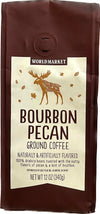 Simpli Better Bourbon Pecan Ground Coffee - Pure Arabica, Gourmet Blend, 12 Ounce Pack