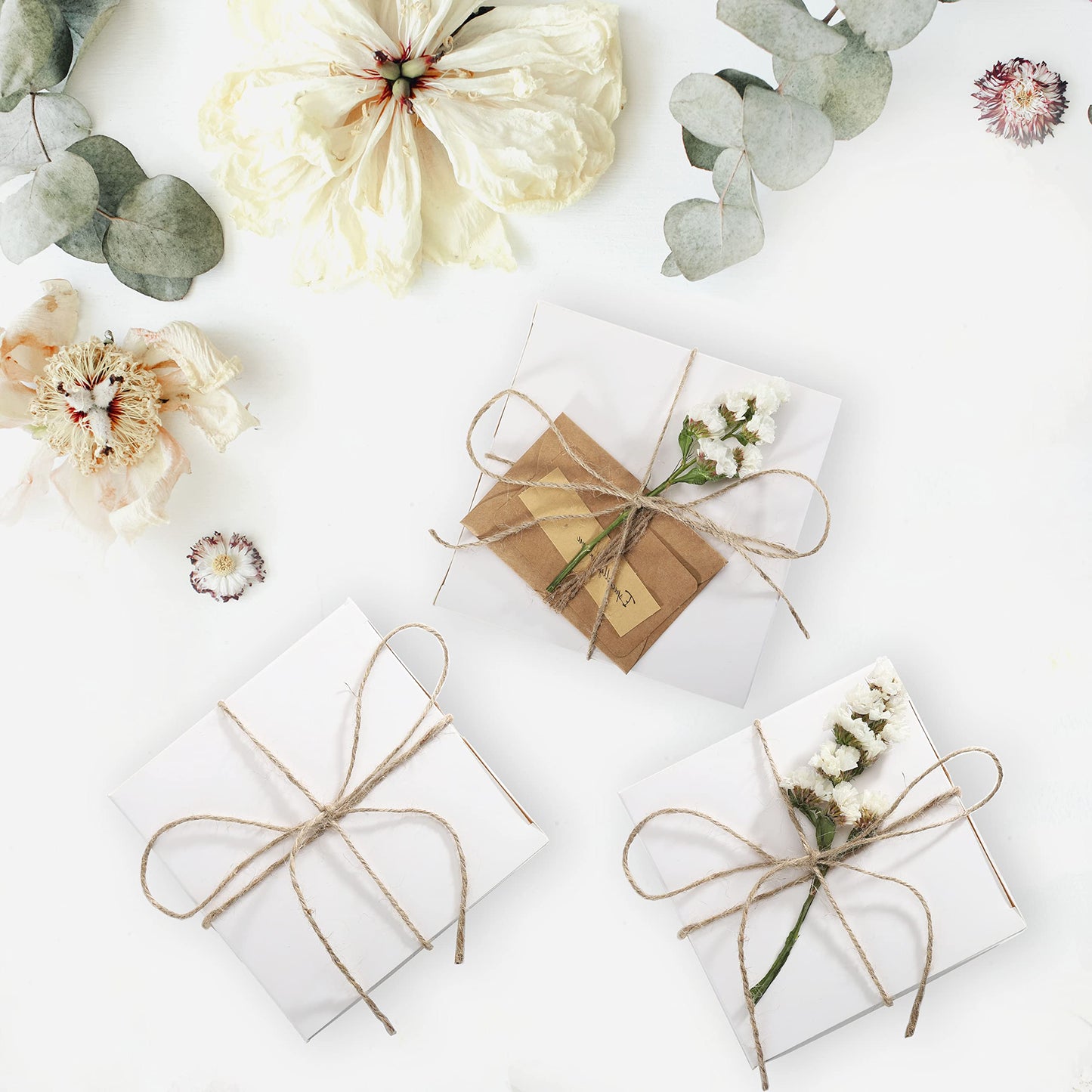 Frantis White Gift Boxes 24 Pack 4X4X4 Inch Small Gift Boxes With Lids For Party Gift Boxes, Ornament Boxes, Christmas Gift Boxe