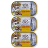 Riga Gold Cod Liver In Own Oil 4.27Oz/ 121G From Iceland (Pack 3)