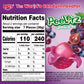 Amos Peelerz Gummy Candy Grape, Amos 4D Gummies Peelable Candy Resealable 2.19Oz Bag (Pack Of 8)