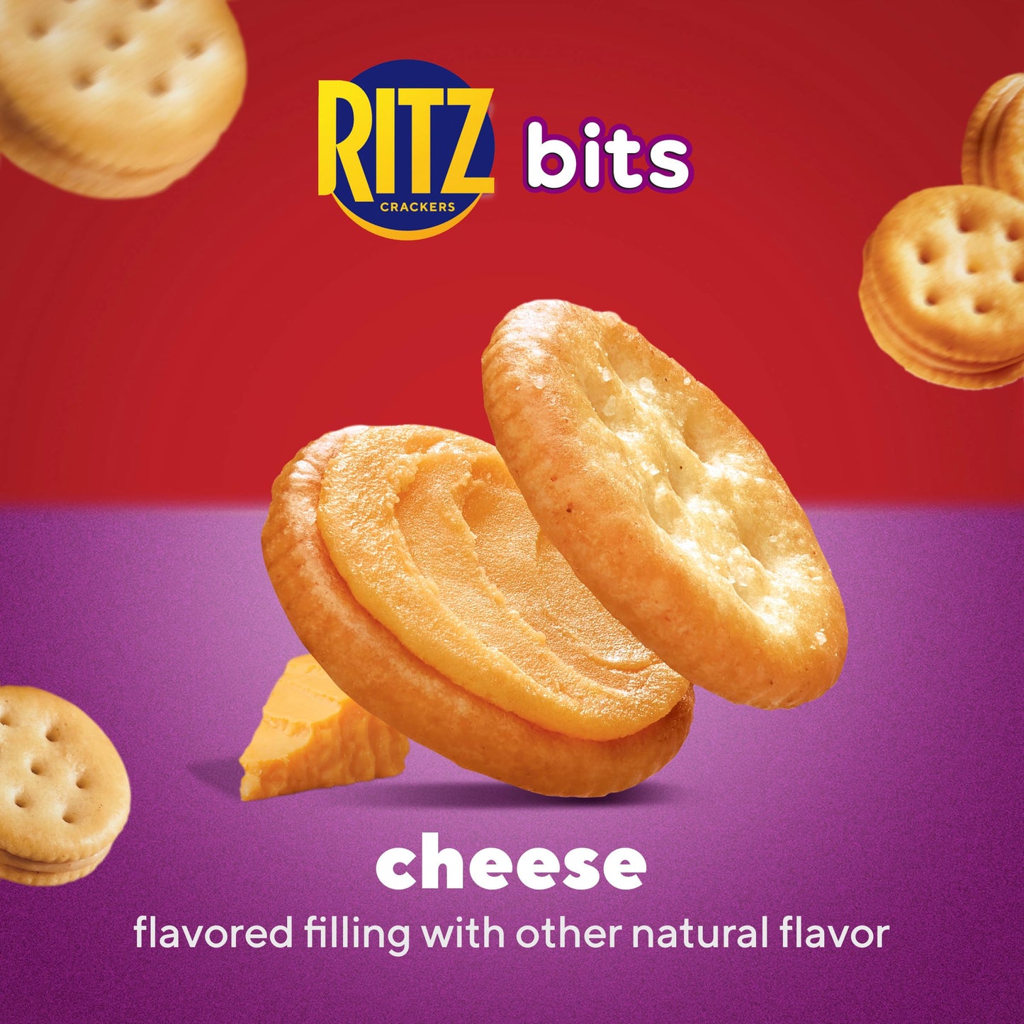 RITZ Bits Cheese Sandwich Crackers, 8.8 oz
