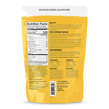 Lakanto Pancake And Waffle Mix - Sweetened With Monk Fruit Sweetener And Erythritol, Breakfast, Flapjacks, Almond Flour, Low Net Carbs, Gluten Free, Keto Diet Friendly - 16 Oz
