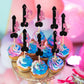 24 Pcs Pole Dance Girl Cupcake Toppers Glitter Bachelor Party Cupcake Picks Pole Dancing Cupcake Decorations For Night Out Bache