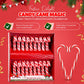 Christmas Candy Canes 36 Pack - Classic Red & White Peppermint Sticks Individually Wrapped - Bulk Christmas Candys For Holiday  , Decorations, Stocking Stuffers & Gifts