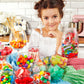 Sarah s Candy Factory Sanded Lemon Drops Old Fashioned Hard Candy (Gluten Free) in Jar, 3 Lbs